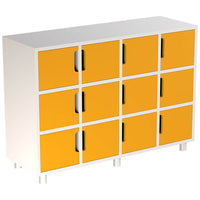 12 Kapaklı Dar Dolap