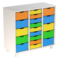 19 Plastik Çekmeceli Dolap