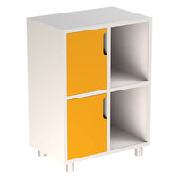 2 Kapaklı 2 Raflı Dolap