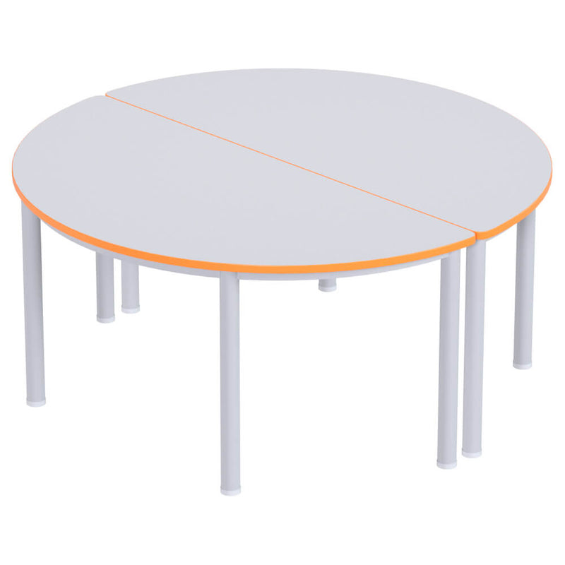 Daire Masa 2 Modül (120cm)