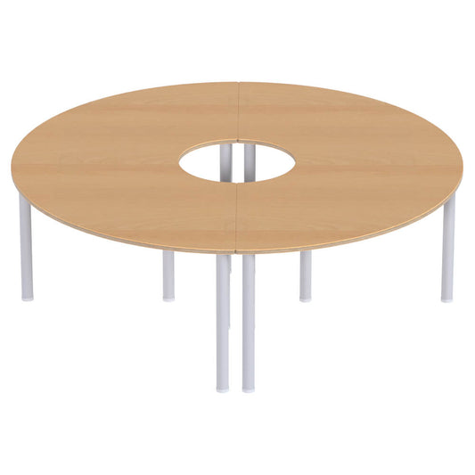 Daire Masa 2 Modül (180cm)