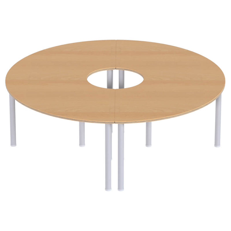 Daire Masa 2 Modül (180cm)