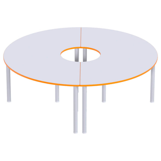 Daire Masa 2 Modül (180cm)