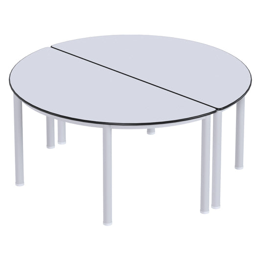 Daire Masa 2 Modül (120cm)