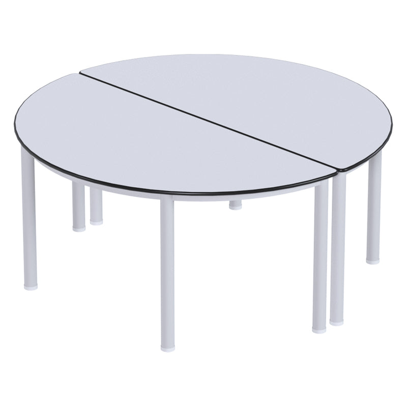 Daire Masa 2 Modül (120cm)