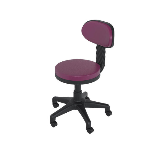 Soft Sırtlı Tabure – Teker