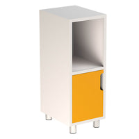 Tek Kapaklı Tek Raflı Dar Dolap