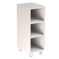 Üçlü Açık Dar Raf Dolap